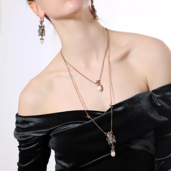 Natural Pearl Bohemia Vintage Retro Necklace - Picture 2 of 7